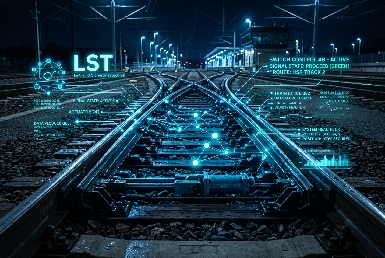 Weicheninfrastruktur und Leit- und Sicherungstechnik